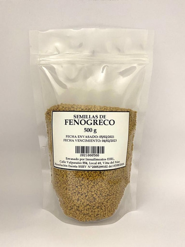 Semilla De Fenogreco 500 G