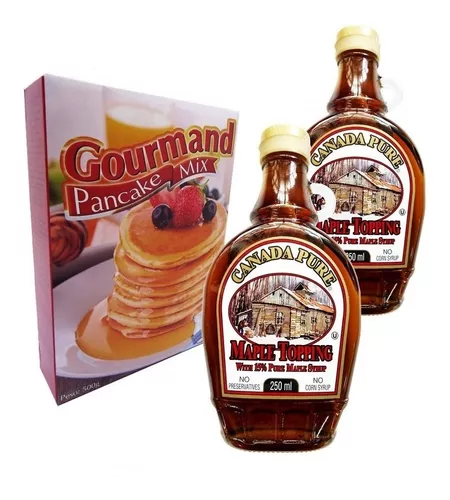 Maple Syrup 15% Xarope Bordo 250ml Canada Pure