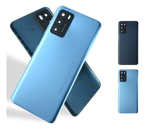 Tapa Trasera Para Oppo A16 Cph2269 Con Cristal Cámara
