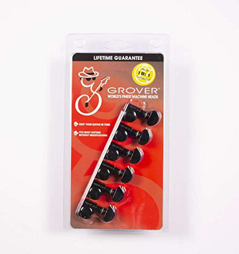 Grover Rotomatics, Set De 6, Cromo Negro