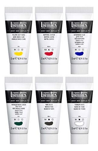 Pintura Acrilica De Cuerpo Pesado Liquitex Professional X6
