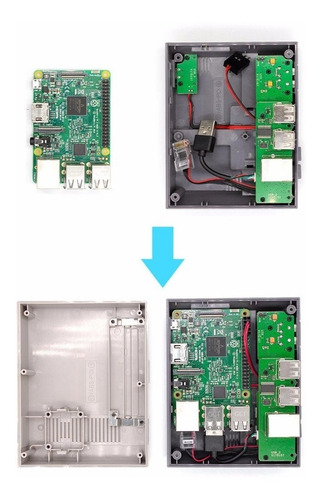 Retroflag Nespi Case Raspberry Pi 3, 2 E B+ Original
