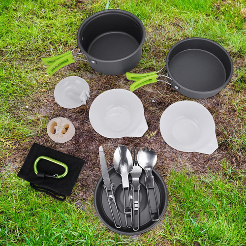 Utensilios De Cocina For Acampar, 15 Piezas Equipo Para