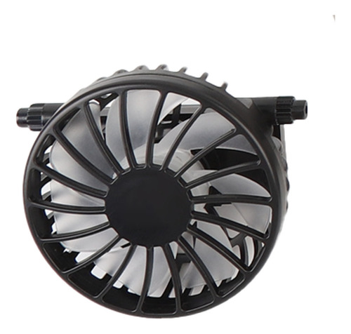 Ventilador De Ala Ancha Para El Sol, Carga Usb, Viento Ajust