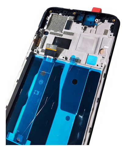 Tela Frontal Display Moto G84 5g Com Aro Xt2347 Cor Preto