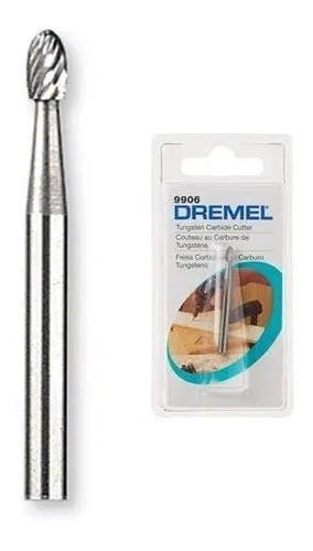 Fresa Carburo Tungsteno Dremel 3,2mm Minitorno 9906 