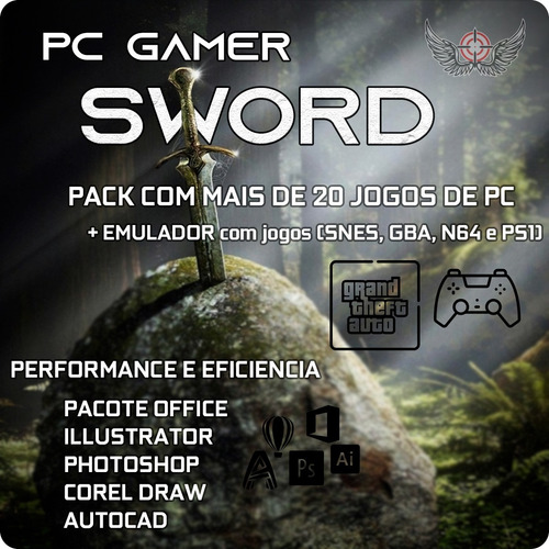 Computador Gamer Completo Amd A8 7600 16gb R7 2gb + Jogos