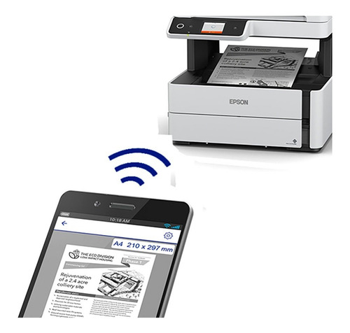 Imagen 5 de 7 de Impresora Monocromatica Epson M3170 Ecotank® Wifi Fax Y Adf