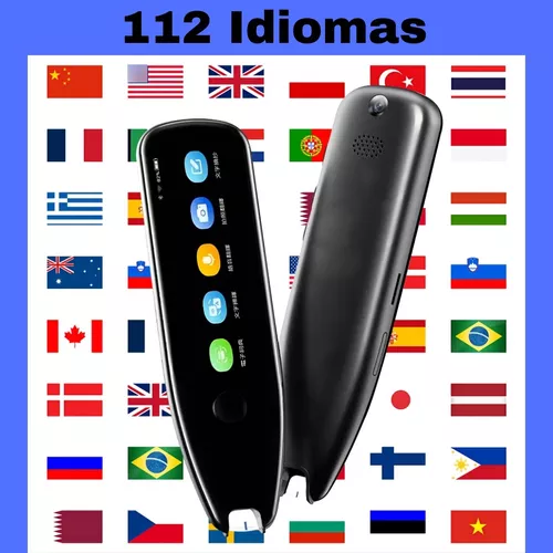 Caneta Inteligente de Tradução Desligada, Idiomas Online, Leitura de Texto  Tradutor, AL, 5 , 112 Idiomas, Novo