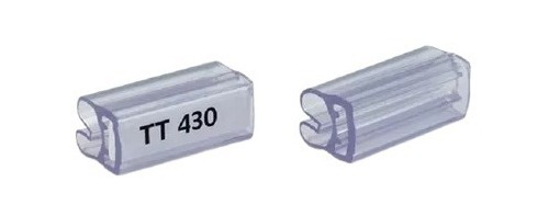 Luva Identificação Cabo 0,5-1,5mm² Cms1-25 Hellermann 250pçs Transparente