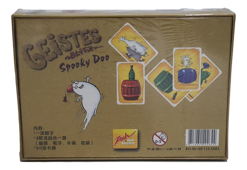 Geistes Blitz Spooky Doo Juego De Mesa Juegopoly