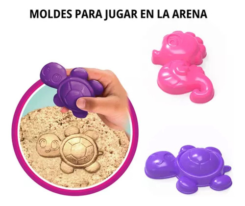 Muñeca Tiger Super Cute Gaby Playa Con Moldes Para Arena Sc0