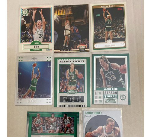 Larry Bird 8 En Tarjetas 