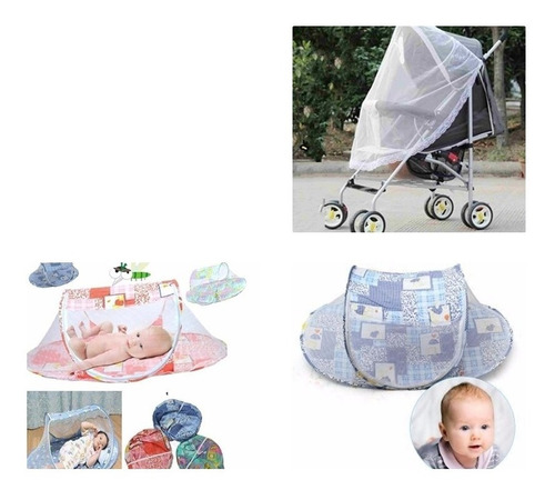 Cuna Portatil Mosquitero, + Regalo Tul Cochecito ,
