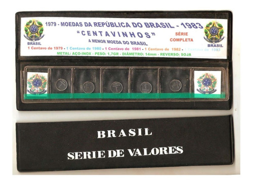  Moedas Série Centavinhos - Soja  (completa). Cod.132
