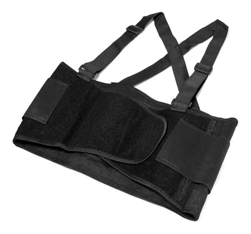 Faja Lumbar Negra C/velcro En Blisters Lh-1858