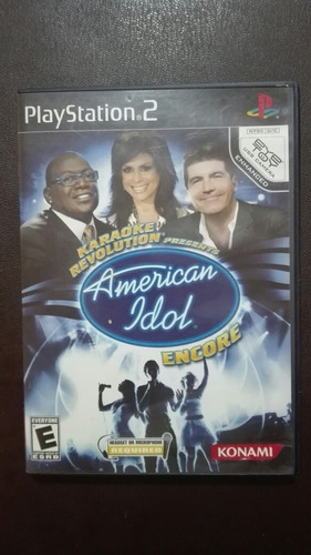 Karaoke Revolution American Idol Encore - Play Station 2 Ps2