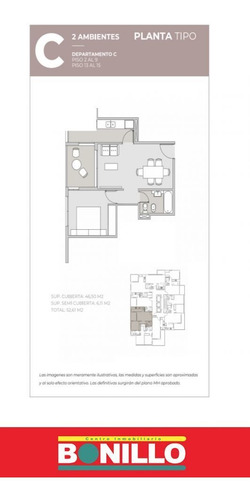 Imagen 25 de 27 de Departamento 2 Ambientes Venta Sáenz Peña