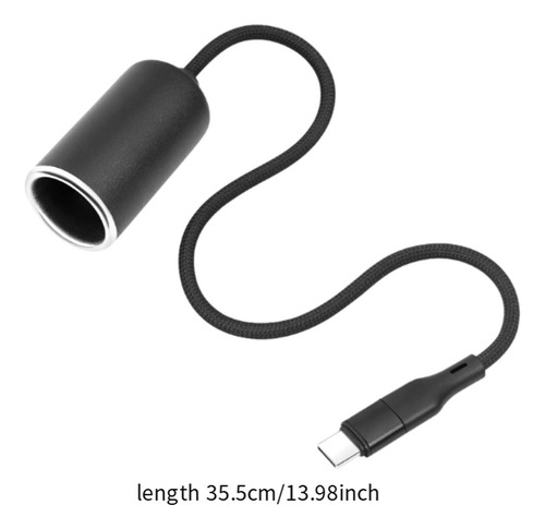 Converter Cable Usb C A 12v Adaptador Para Equipos