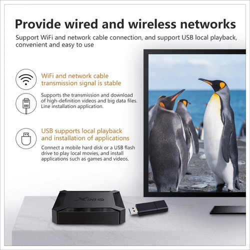 Imagen 6 de 7 de Android Tv Box Convierte Smart Mini Pc 4k