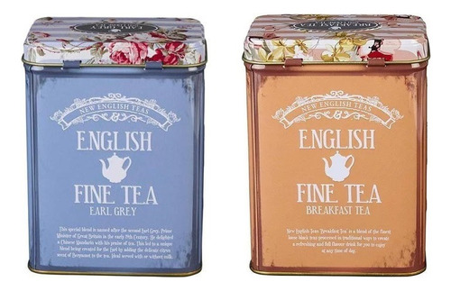 Te Hebras Lata New English Teas X125gr Inglaterra Importado