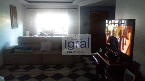 Sobrado Com 3 Dormitórios À Venda, 185 M² Por R$ 850.000,00 - Vila Parque Jabaquara - São Paulo/sp - So0157