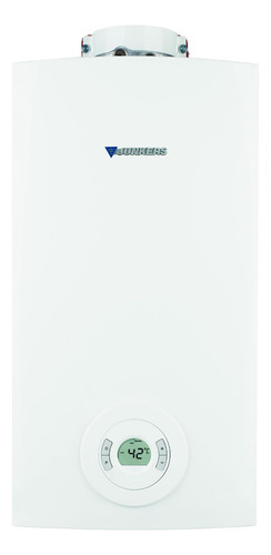 Calefon Junkers 12 Litros Tiro Forzado Gas Natural Blanco Gn