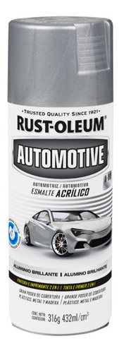Spray Alumínio Brilhante Automotivo  - Rust Oleum