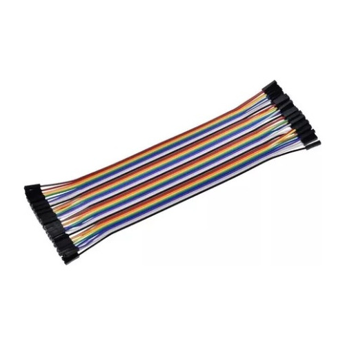 Cables Jumpers Hembra Hembra 20cm X 40 Unidades