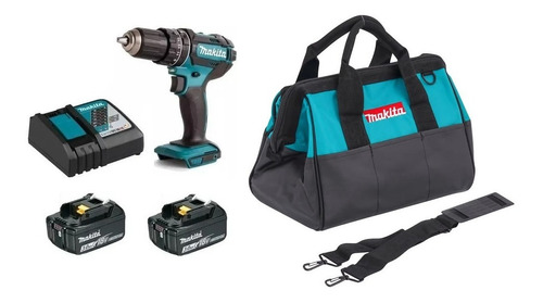 Parafusadeira Furad Impact Dhp482z Makita 18v 2bat 3ah Bolsa