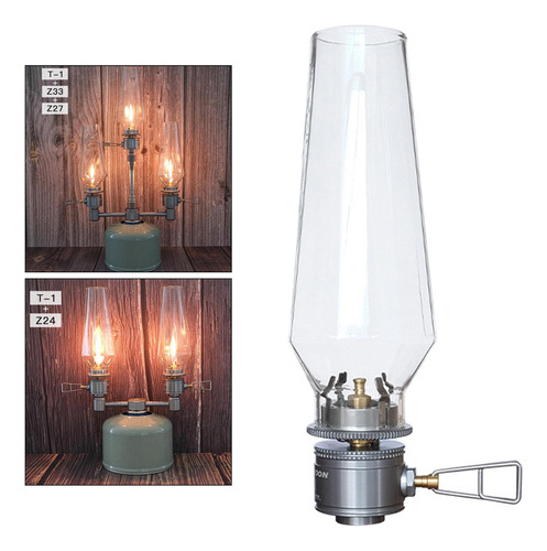 Backpacking Exterior Mini Luz De Gas Portátil De Gas