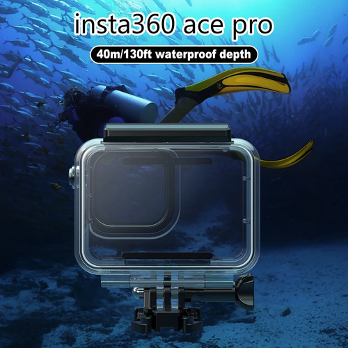 Caixa Estanque De Mergulho Para A Insta360 Ace Pro 40 Metros