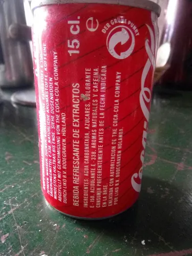 Envase Lata De Coca Cola Usada (Usado)