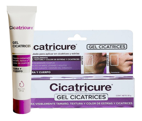 Gel Desvanecedor Cicatrices Cicatricure 30g Pack2