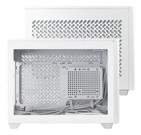 Master Nr200p V2 White Mini-itx 18l Pc Case, Montaje Superio