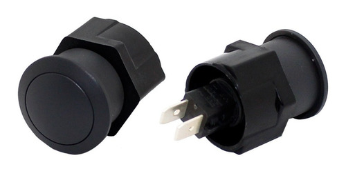 Interruptor Luz + Pulsador Encendido Gris Cocinas Longvie