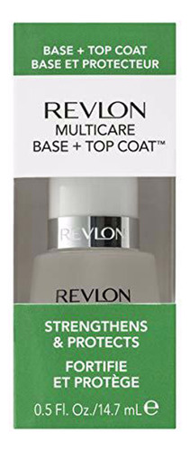 Esmalte Uñas Revlon Top Coat + Base Coat Quick Dry 