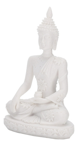 D Estatua Tallada Sentada De Buda Meditando