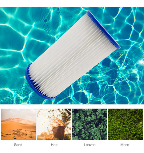 Imagen 3 de 8 de Filtros De Piscina Tipo A Verano Piscina Olas Tipo A Filtro