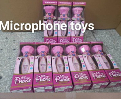 Micrófono Infantil Que Puede Brillar Y Girar