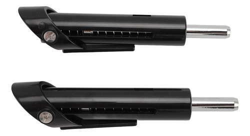 Js Pin Weight Stack, 2 Unidades, Negro, Redondo, De Acero