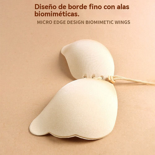 Bra Brasier Strapless Push Ups Invisible Sin Tirante, 2 Uds
