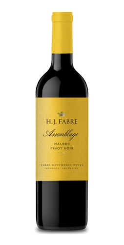 Vino H J. Fabre Assemblage Malbec - Pinot Noir X 750ml