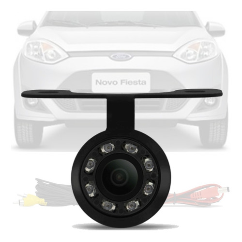 Camera De Ré Borboleta Led Noturna Ford Fiesta 2007/2013