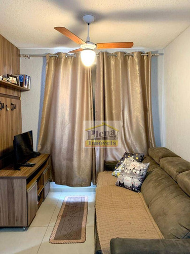 Imagem 28 de 30 de Apartamento Com 2 Dormitórios À Venda, 52 M² Por R$ 180.000,00 - Vila São Francisco - Hortolândia/sp - Ap1340
