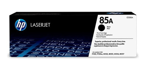 Toner 85a Hp Ce285a Original 1600 Páginas - Negro