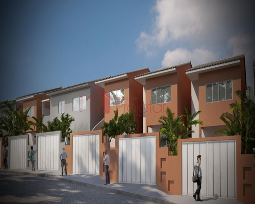 Imagem 1 de 14 de Casas Lineares Com 02 Quartos - Ponto Chic/nova Iguaçu - Ca00808 - 70981427