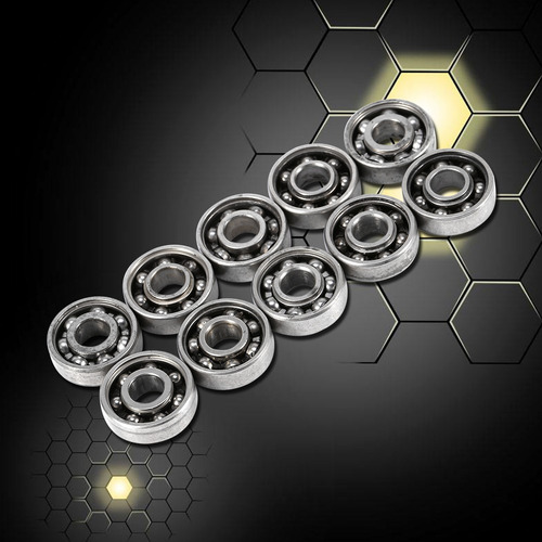 10 Unids Acero Miniatura 608 Rodamiento De Bola Para La Punt