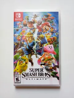Super Smash Bros Ultimate Nintendo Switch Nuevo Y Sellado