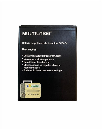 Bateira Multilaser Ms50x P9074 Bcs074 Original